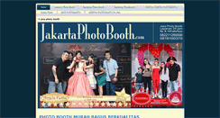 Desktop Screenshot of jakartaphotobooth.com