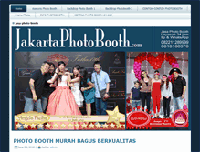 Tablet Screenshot of jakartaphotobooth.com